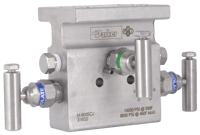 PGI Int'l Three-Valve Manifold
